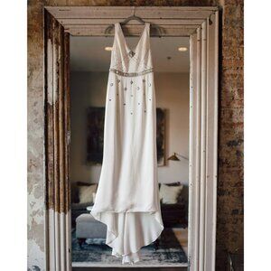 & For Love Silk Wedding Dress